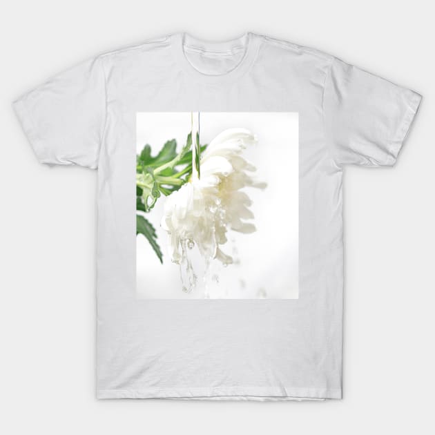 White water flower T-Shirt by micklyn